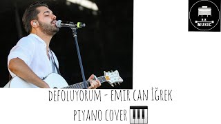 Defoluyorum  Emir Can İğrek Piyano Cover emircaniğrek defoluyorum [upl. by Nor]