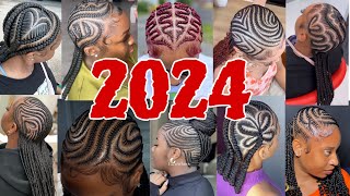 Unique amp Extremely Gorgeous Ghana Braids Hairstyles for Black WomenCornrows Braids for Ladies [upl. by Niltiac]