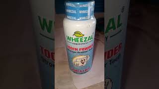 Wheezal Hekla lava tooth powder  wheezal Homoeopathic Hekla lava tooth powder [upl. by Aseretairam970]