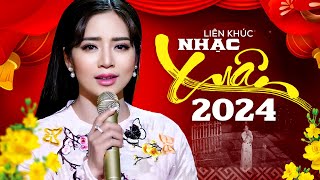 Liên Khúc Nhạc Xuân 2024  Gác Nhỏ Đêm Xuân amp Mùa Xuân Trên Cao  Hoàng Hải [upl. by Gudrin]