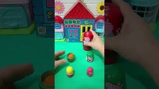 Peppa pig family 6 peppa peppapig toys viral shorts [upl. by Amrita]