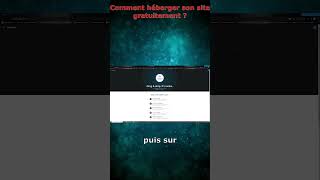 Comment héberger gratuitement son site [upl. by Enella]