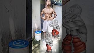 Easy Six Pack Workout 💯 🪑 Home 🏡 youtube youtubeshorts abs workout exercise fitness [upl. by Durno]