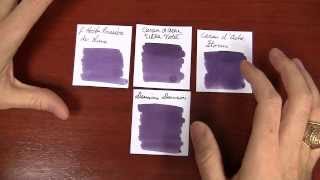 Comparing Caran dAche Chromatics Inks [upl. by Orford]