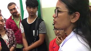 lymph node Examination Kathmandu Medical College and Teaching Hospital [upl. by Landbert675]