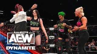 Saraya Steals The Victory For The Outcasts and Shida Returns  AEWDynamite 5323 [upl. by Endora]