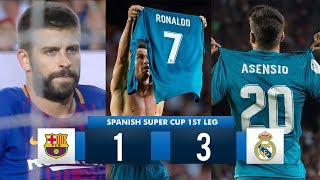 Barcelona 13 Real Madrid HD 1080i Spanish Super Cup Full Match Highlights 130817 [upl. by Notniw]