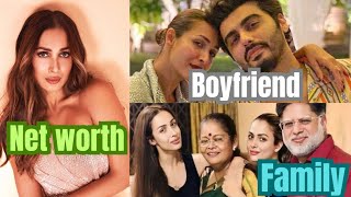 Malaika Arora biography  real age  Boyfriend education  net worth  family  house  height [upl. by Bashee]