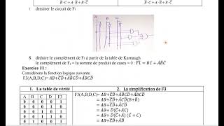 Exercices sur lalgèbre de Boole [upl. by Shenan]