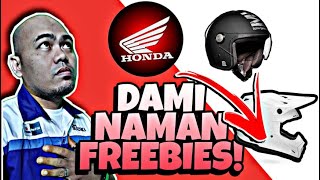 HONDA AIRBLADE AND HONDA GTR 150  ANG DAMING PROMO  GRABE SA FREEBIES SirBhong [upl. by Papst]