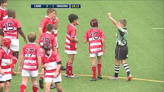 Boys U12  Island Lions vs Peninsula Dragons [upl. by Ecnerol]