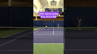 Losing badly Do THIS tennis tenniscoach [upl. by Maryrose127]