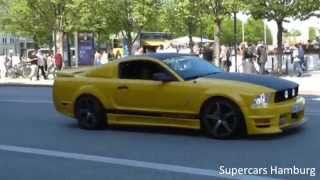 Supercars Sounds in Hamburg  GT3 Charger Saleen R8 Mustang and more [upl. by Aaren]