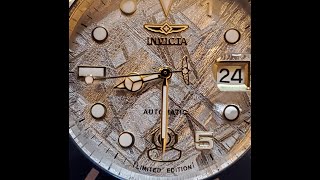 Invicta 15th Anniversary Automatic Meteorite Grand Diver [upl. by Pack]