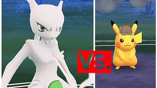 MEWTWO VS PIKACHU pvp pokemongo [upl. by Olemrac]