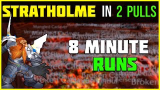 Stratholme FRESH Pally 8 Minute Run No Raid Gear [upl. by Hafler]