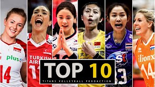 Top 10 Best Womens Volleyball Setters In The World ᴴᴰ [upl. by Magena]