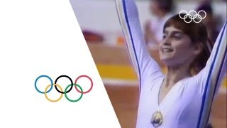 Nadia Comaneci  First Perfect 10  Montreal 1976 Olympics [upl. by Pierre]