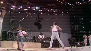 Queen Live Aid 1985  Bohemian Rhapsody  Radio Ga Ga [upl. by Legnaleugim698]