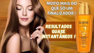 LOréal Paris Elseve Óleo Finalizador Veja Como os fios ganham um Brilho Natural [upl. by Bendix744]