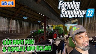 JAG GÖR BORT MIG  FARMING SIMULATOR 22 S6 4 [upl. by Thoma]