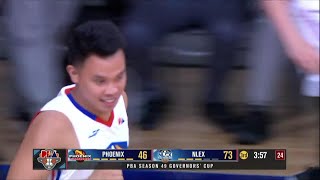 Baser Amer SHOWS VET MOVES for NLEX vs Phoenix 🔥 PBA Season 49 Governors’ Cup [upl. by Anirac]