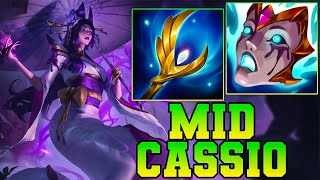 Cassiopeia 1419 LOL Mid Gameplay Guide  Cassiopeia Build Season 14  League Of Legends Combo 1419 [upl. by Eemyaj]