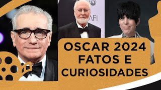 ESTATÍSTICAS E CURIOSIDADES DOS INDICADOS AO OSCAR 2024 [upl. by Emad]