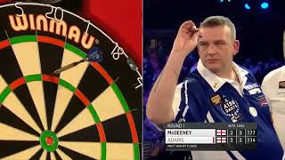 BDO World Darts Championship 2018  Highlights  Tiebreaker McGeeney vs Adams [upl. by Eugaet]