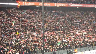 Feyenoord  AS Roma 2023  Sfeer rondom eindsignaal [upl. by Iamhaj]