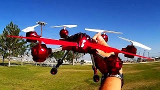 W60910 Hexacopter Drone Test Flight Review [upl. by Davison]