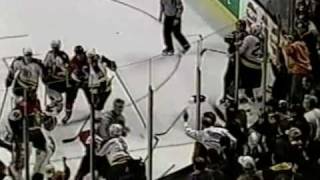 Senators vs Bruins Jan 17 2002 [upl. by Einrae]