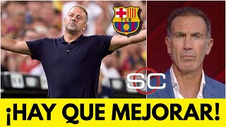 BARCELONA NO SE VIO CÓMODO a pesar de la victoria vs VALENCIA y tendrá que MEJORAR  SportsCenter [upl. by Boyse]