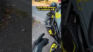 TUTORIAL  “COME NON PASSARE LA REVISIONE” 😂🔧🚔 revision yamaha mechanic police pitbikez [upl. by Phillida]