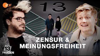 Ist Cancel Culture eine Gefahr für die Meinungsfreiheit I 13 FRAGEN [upl. by Viscardi856]