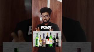 Top 5 wine brands in india 2023 😱 youtubeshorts ytshorts shortsfeed shortvideo shorts viral [upl. by Kimble]