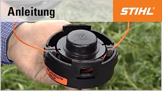 Das Befüllen des Mähkopfs STIHL AutoCut 252 [upl. by Peppie759]