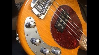 AMPLITUBE 4 METAL BASS Iron Maiden THE PRISONER BASS COVER [upl. by Anaira]