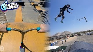 HE MISSED THE NITRO CIRCUS MEGA RAMP [upl. by Ahsinhoj]