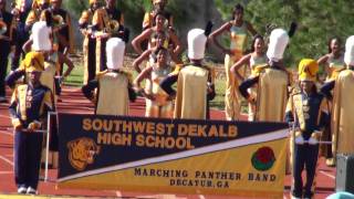 Southwest Dekalb HS  2011 Bandfest Pass amp Review [upl. by Erlewine929]