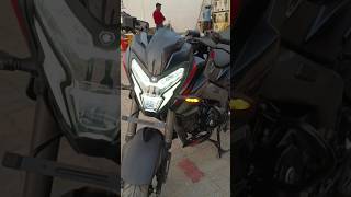 2024 NS 160 Black Colour 💥🔥 millionaire ns160 pulsar bajaj shorts explore [upl. by Aihk]