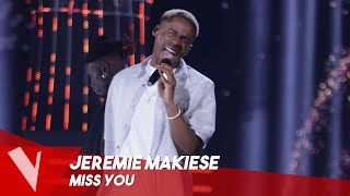 Jeremie Makiese – Miss You  Lives  The Voice Belgique Saison 10 [upl. by Rellim]