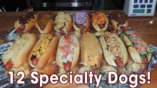 Worlds Most DELICIOUS Hot Dog Challenge [upl. by Sidras]