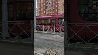 Public transport in Kazan Russia  tram learnmore httpsyoutubeuKHe6KY3RUsiw7f8SwlW9bFMQrh [upl. by Atilrahc]