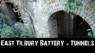 East Tilbury Coalhouse Battery  Tunnels [upl. by Nnyre507]