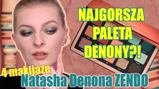 🔴 HIT CZY KIT SZCZERZE O NATASHA DENONA ZENDO PALETTE TEST 4 MAKIJAŻE [upl. by Anelliw]