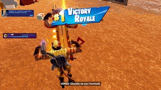 Fortnite 54 Meowtooth Double Digits Victory Royale [upl. by Adal]