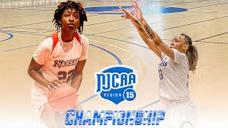 2024 NJCAA Region 15 Womens Basketball Tournament  Championship Game [upl. by Abshier]