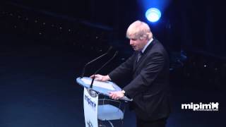 Keynote address by Boris Johnson Mayor of London [upl. by Siugram]