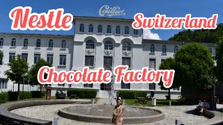 NESTLE MAISON CAILLER SWISS CHOCOLATE FACTORYTRAVEL WITH FRAU [upl. by Elletnohs]